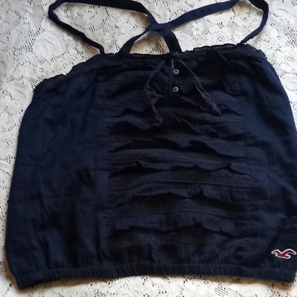 Summer top bundle Hollister lined camisole top with straps and Isis body suit